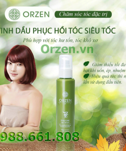 tinh dầu dưỡng phục hồi tóc siêu tốc Orzen CMC Hàn Quốc với chiết xuất 100% từ thiên nhiên